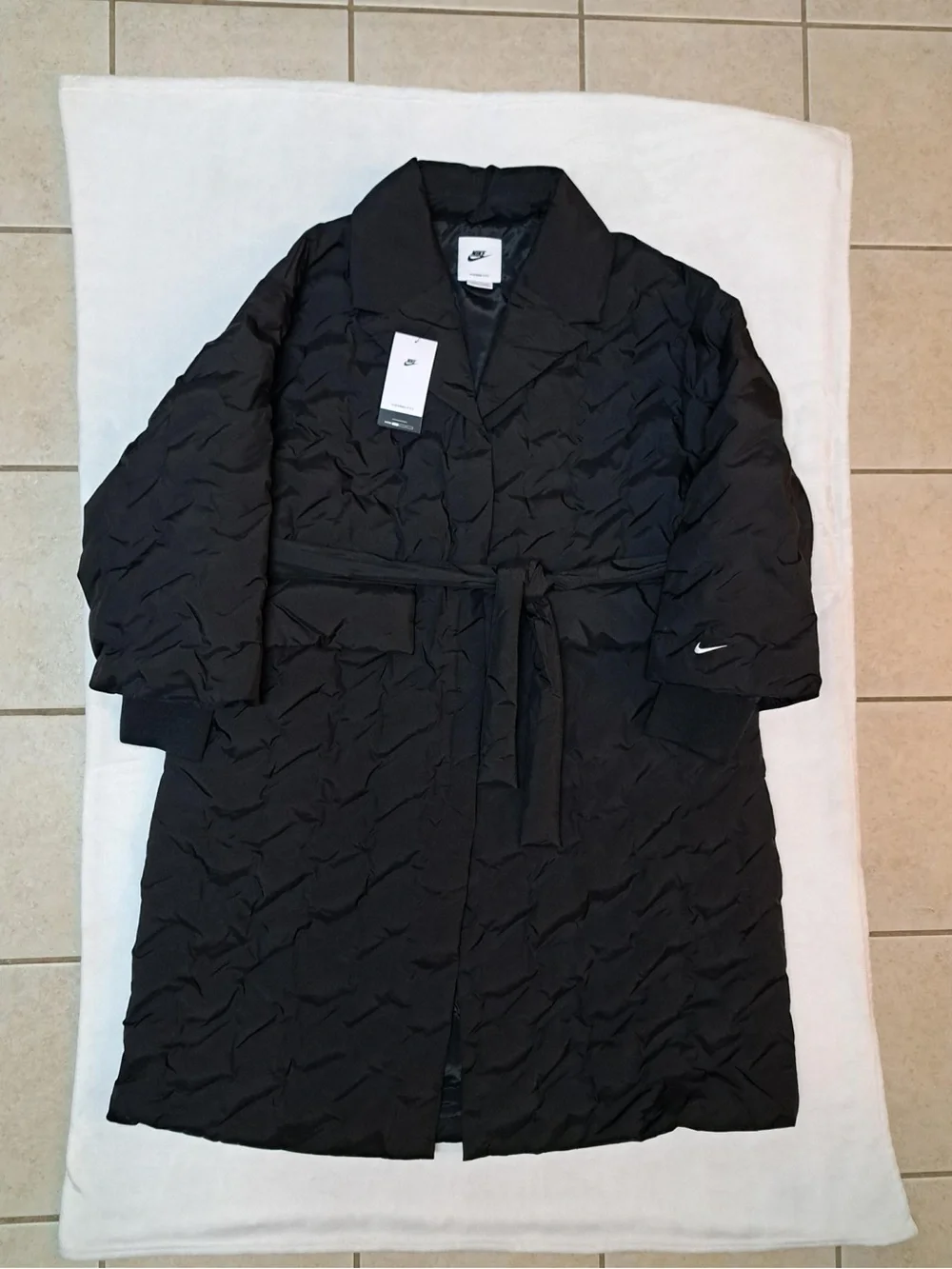 Nike Therma-Fit Down Oversized Trench Puffer Coat - Women's Size XXL